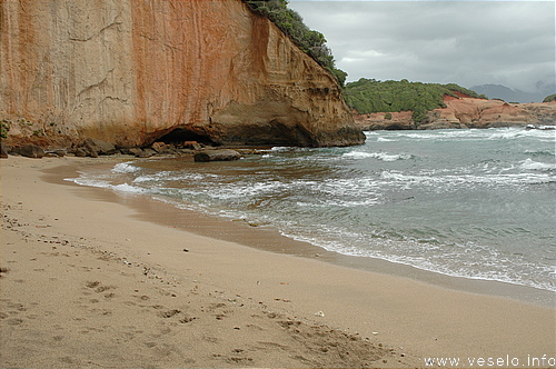 Photography. Red rock beach 0016