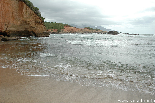 Photography. Red rock beach 0029