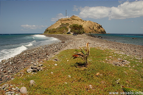 Photography. 012 Atlantic Ocean on the left Caribbean Sea on the right