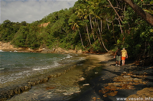 Photography. 052 red rocks bay beach