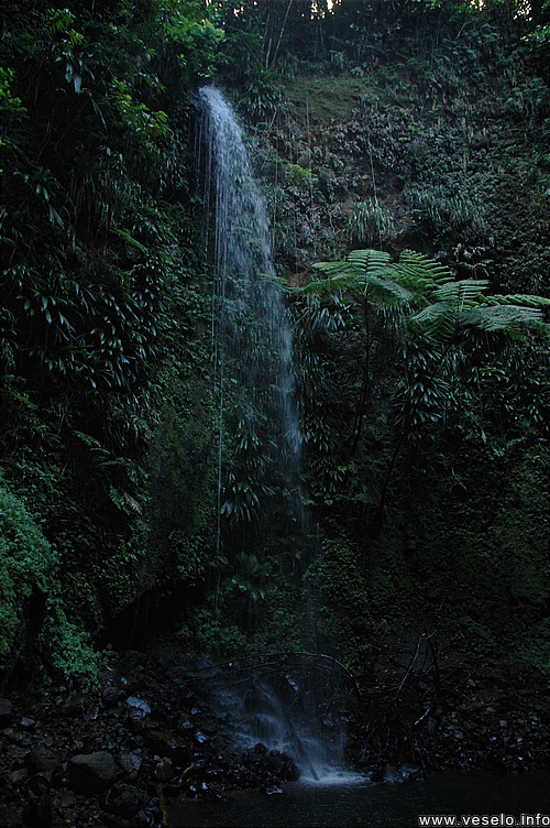 Photography. 020 Caribbean evening waterfall