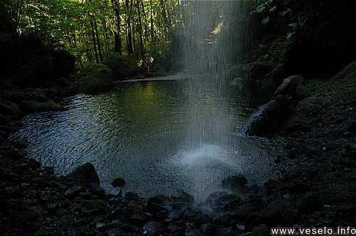 Photography. 273 view under Penrice waterfall