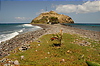  Offshore peninsula - atlantic ocean on the left caribbean sea on the right  